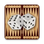 backgammon nard offline online android application logo